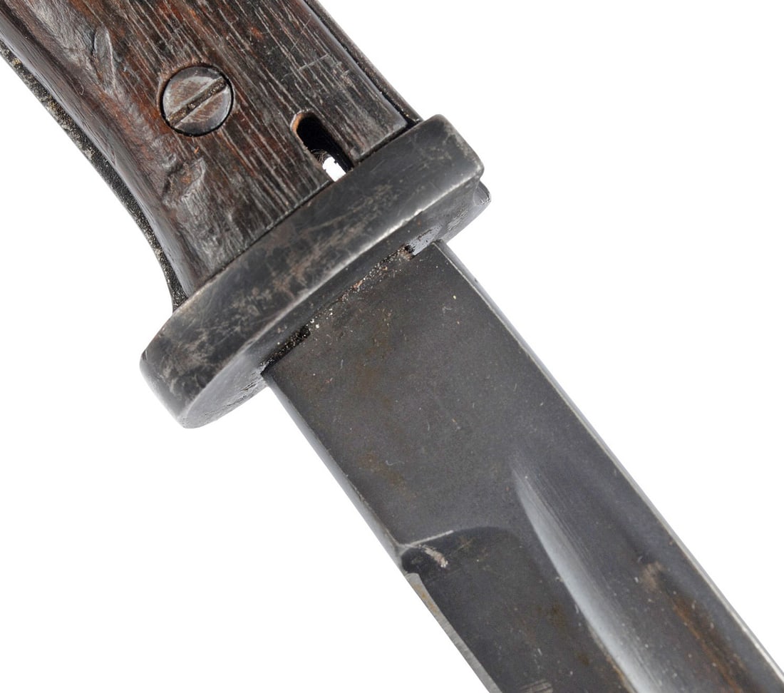 *German WWII K98 Rifle Bayonet with CWX Code Frog Dated 1941 (BM) - 6