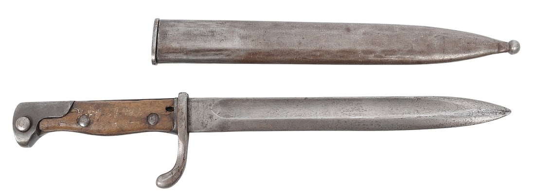 German WWI Gew 98 Mauser Cutdown Conversion Bayonet (BM) - 4