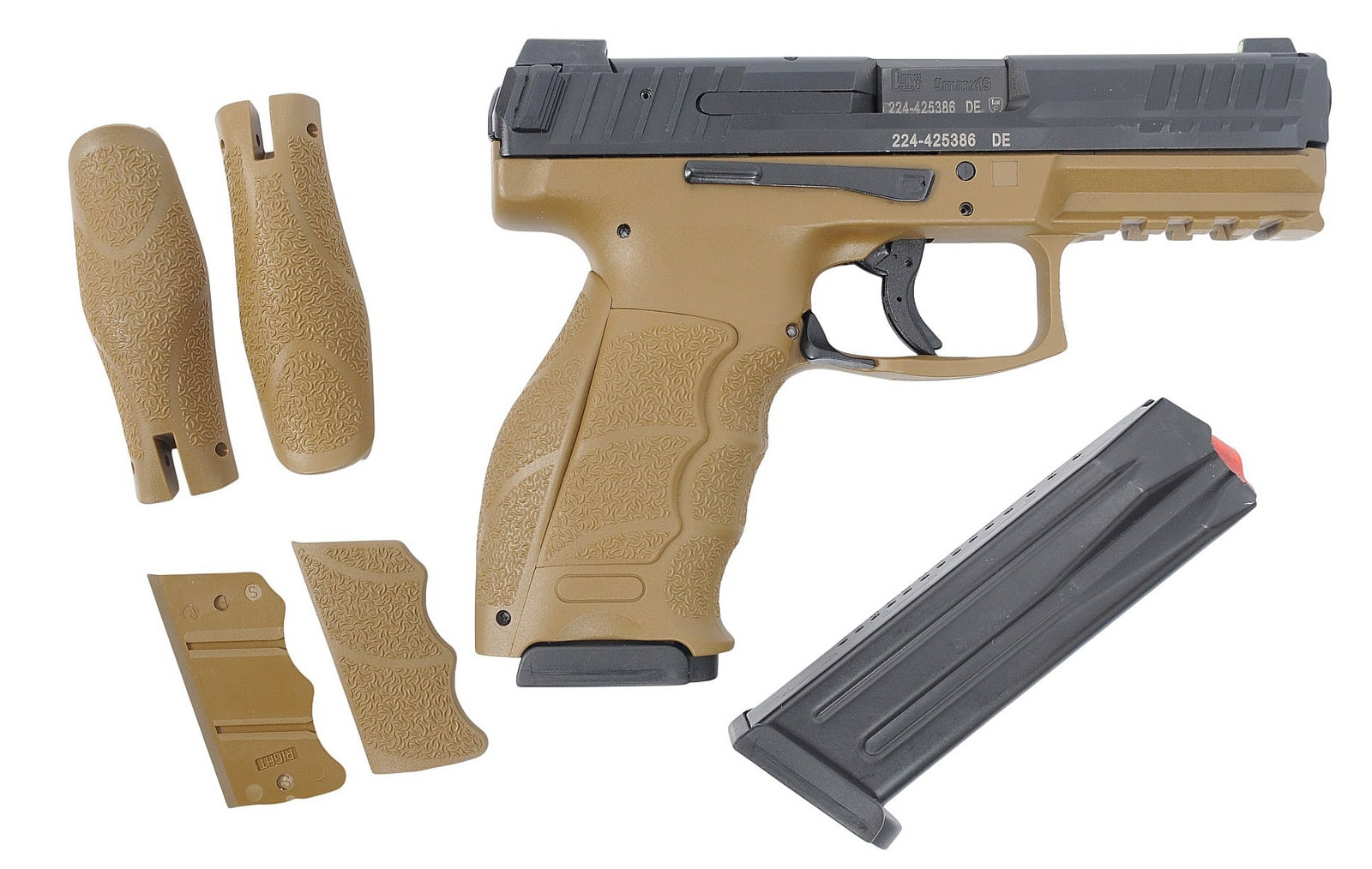 HK VP9 Two Tone 9mm Semi Auto Pistol FFL 224-425386 DE(JGD1) (1 of 12)