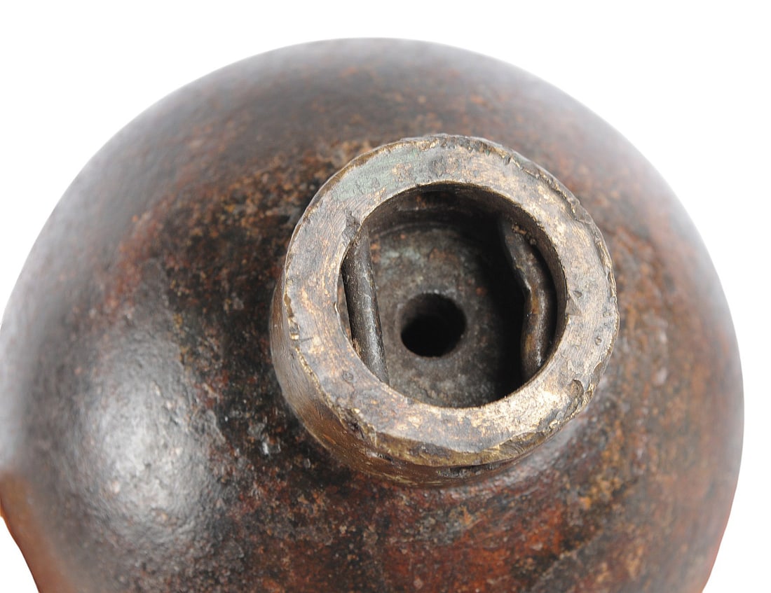 Very Rare French WWI Model 1914 Inert Ball Grenade (S3S) - 3