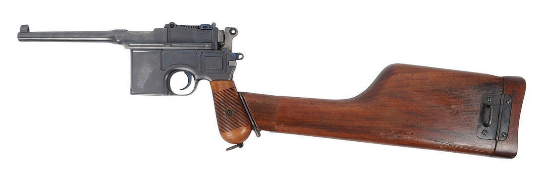 Pre-War Mauser C96 7.63x25 Mauser Semi-auto Pistol FFL Required: 192967 (R3M1) - 12