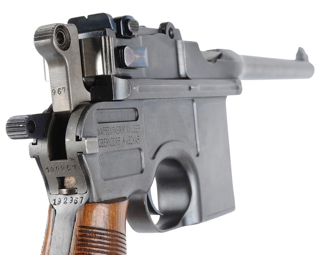 Pre-War Mauser C96 7.63x25 Mauser Semi-auto Pistol FFL Required: 192967 (R3M1) - 9