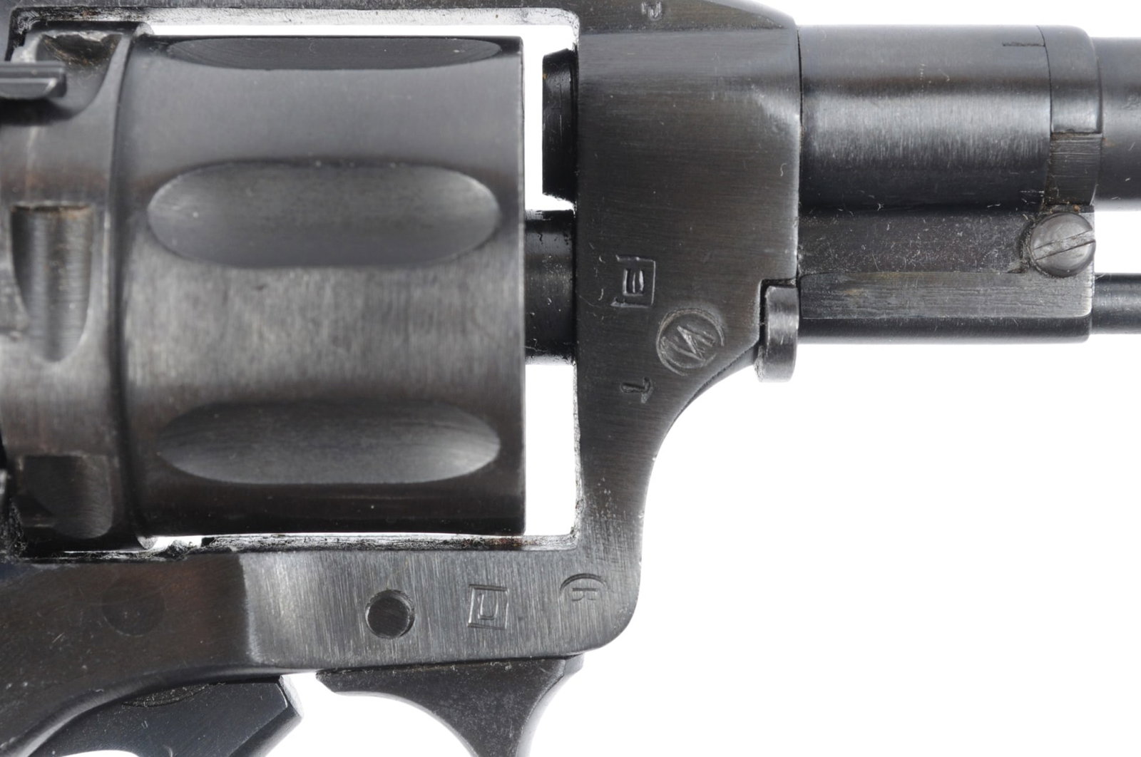 Soviet Military M1895 7.62x38 R Gas-Seal Double-Action Revolver FFL Required: 10621 (A1) - 2