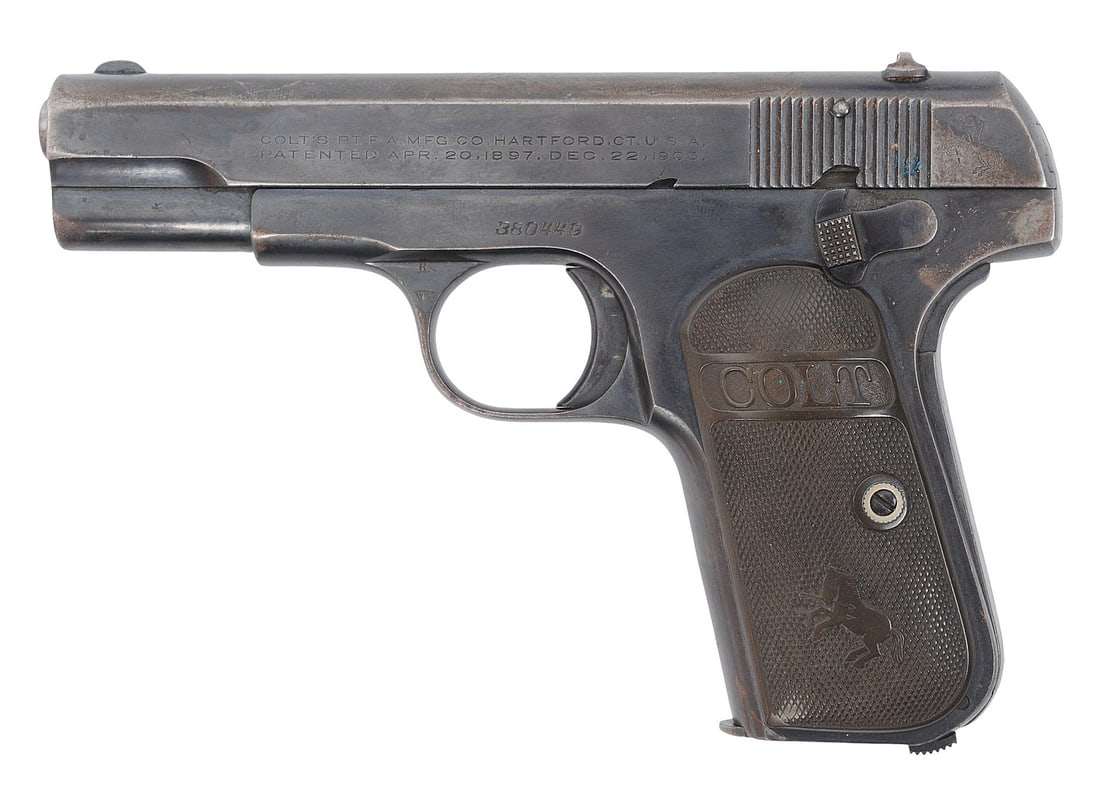 Colt Model 1903 32 ACP Semi Auto Pistol FFL 380449 (R3M1) - 4