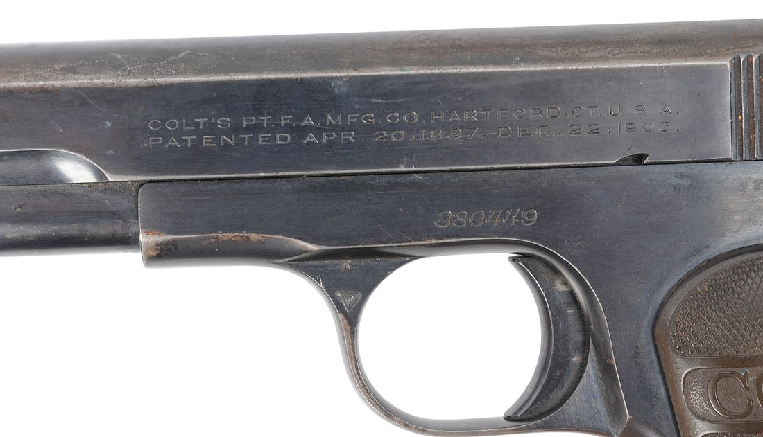Colt Model 1903 32 ACP Semi Auto Pistol FFL 380449 (R3M1) - 5