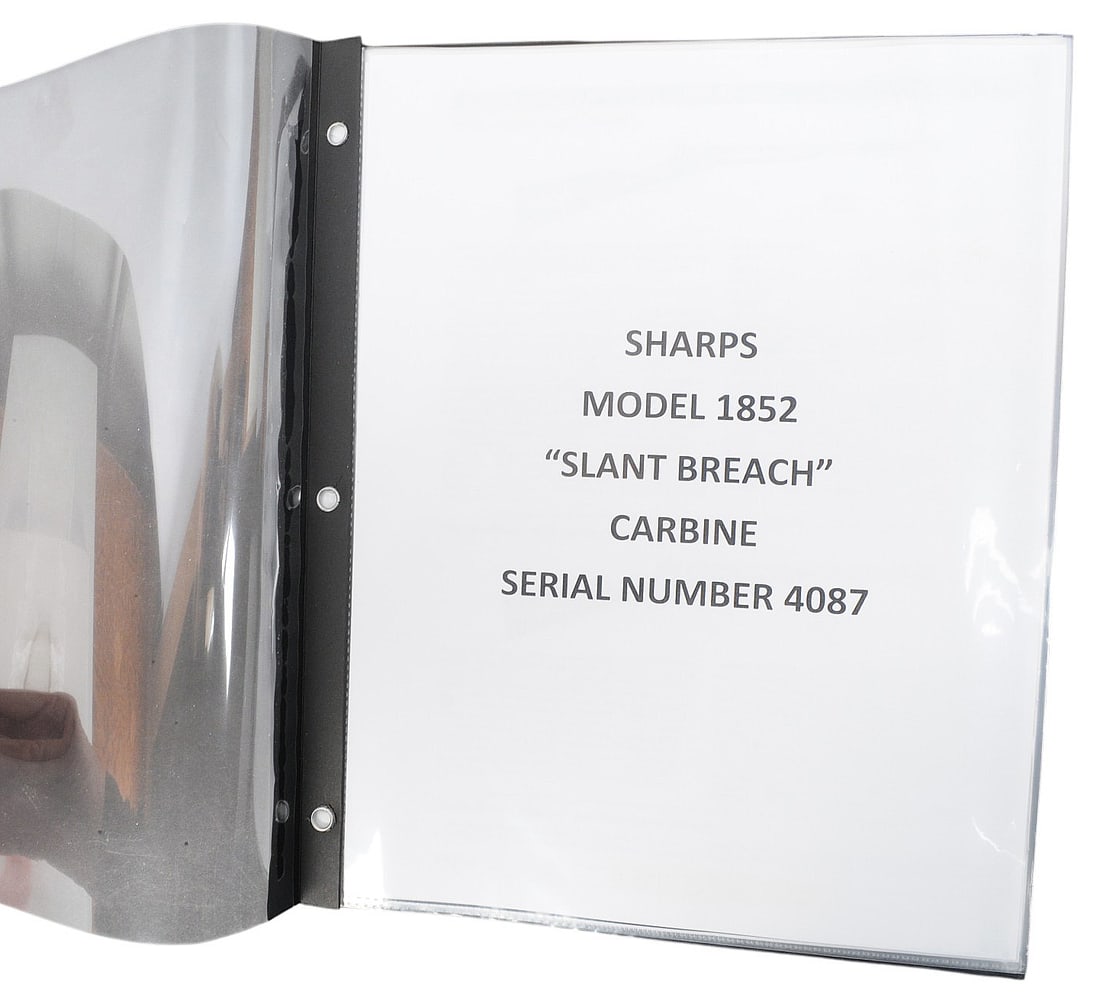 Sharps 1852 Slant-Breech .52 Caliber Carbine No FFL Required: 4087 (WHS1) - 16