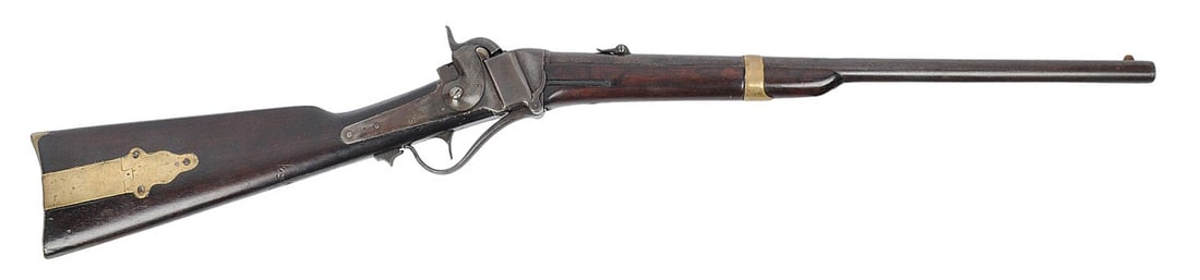Sharps 1852 Slant-Breech .52 Caliber Carbine No FFL Required: 4087 (WHS1) (1 of 17)
