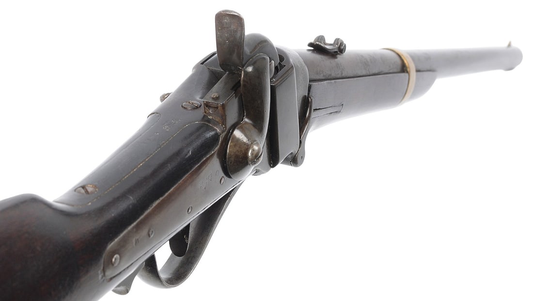 Sharps 1852 Slant-Breech .52 Caliber Carbine No FFL Required: 4087 (WHS1) - 8