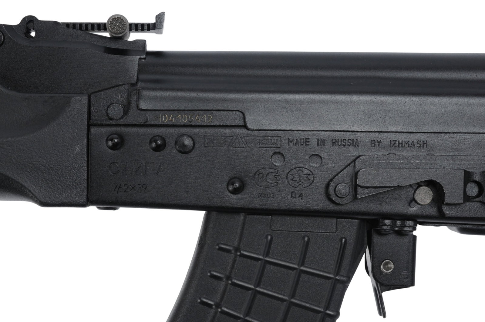 Russian Izhmash Saiga 7.62x39mm Semi-auto Rifle FFL Required: H04105412 (S2F1) - 10