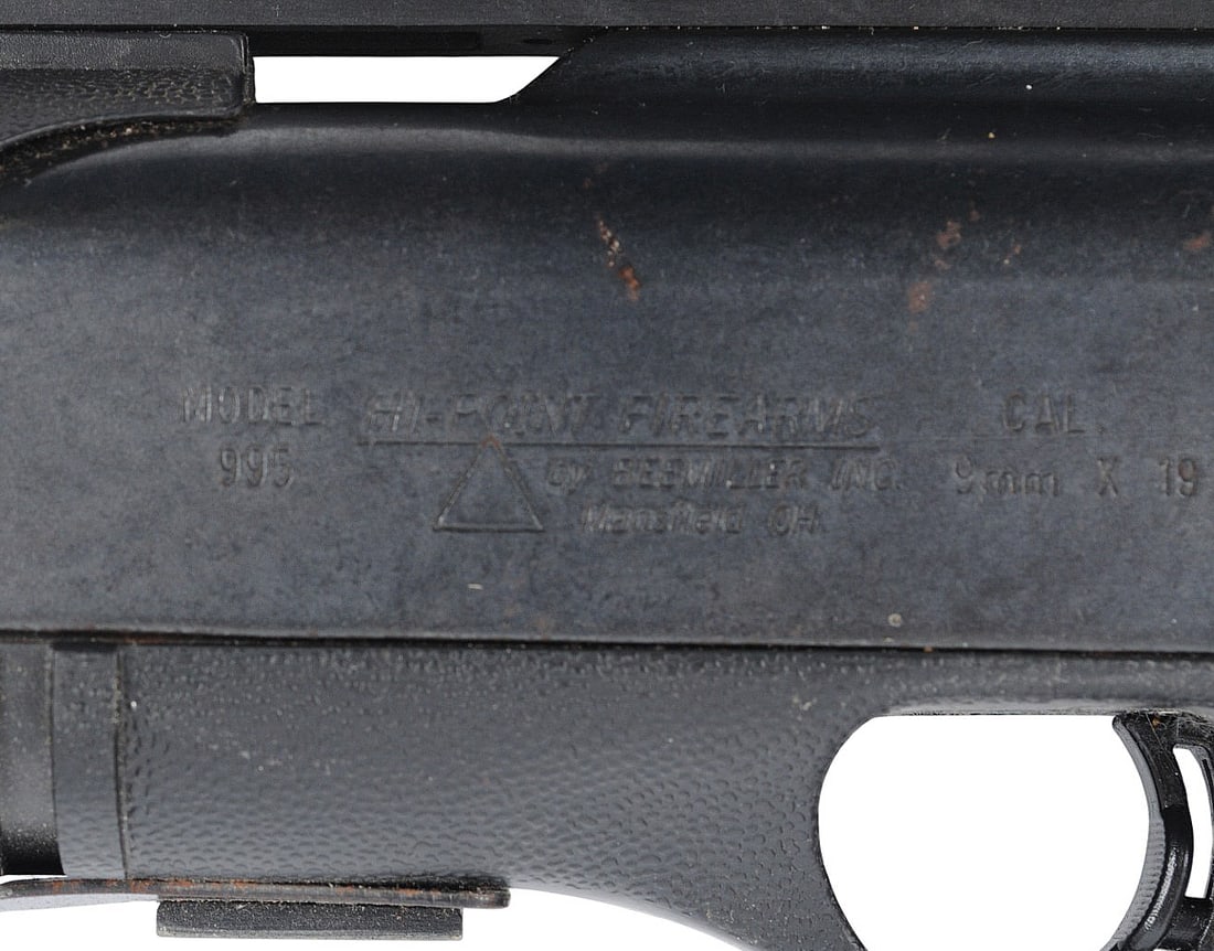 Hi-point Firearms Model 995 9x19mm Semi-auto Rifle FFL Required: E82521 (S2F1) - 6