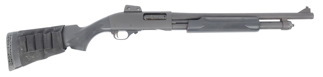 Chinese Norinco 98 12 Gauge Pump-action Shotgun FFL Required: 0019370 (D3M1): A Chinese Norinco 98 12 Gauge Pump-action Shotgun that is in very good condition with a bright and shiny bore. The action appears to function properly, and the finish shows light usage wear and could