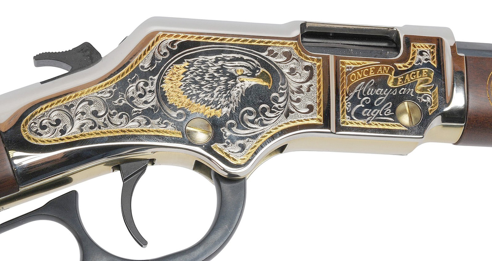 Henry Model H004ES "Eagle Scout" Boy Scouts of America 22LR Lever Action Rifle FFL ES13999 (A2R1) - 3