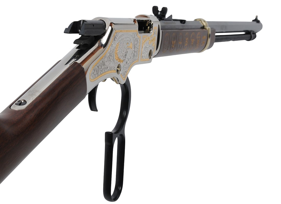 Henry Model H004ES "Eagle Scout" Boy Scouts of America 22LR Lever Action Rifle FFL ES13999 (A2R1) - 6