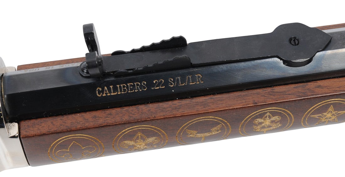 Henry Model H004ES "Eagle Scout" Boy Scouts of America 22LR Lever Action Rifle FFL ES13999 (A2R1) - 8