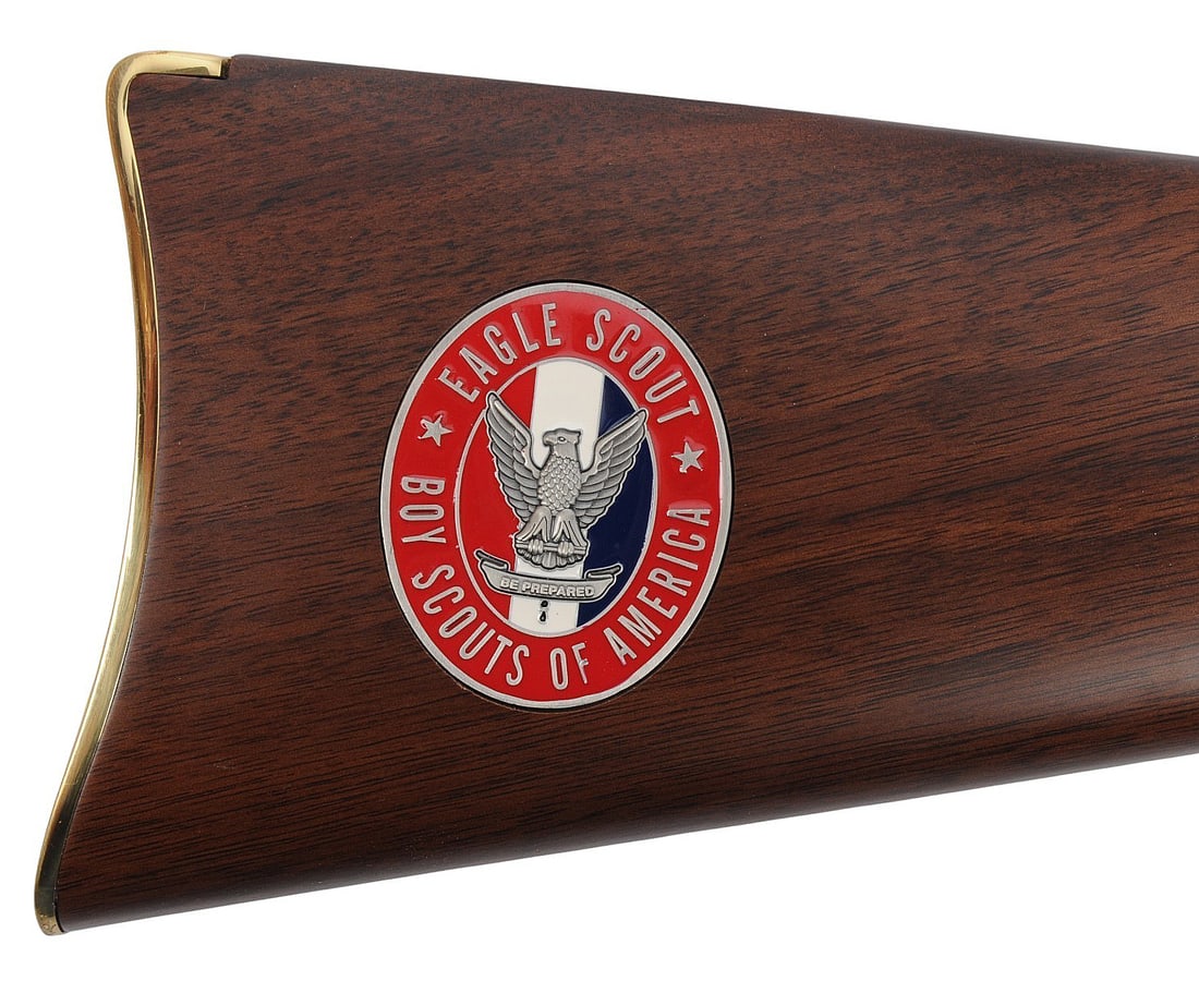 Henry Model H004ES "Eagle Scout" Boy Scouts of America 22LR Lever Action Rifle FFL ES13999 (A2R1) - 9