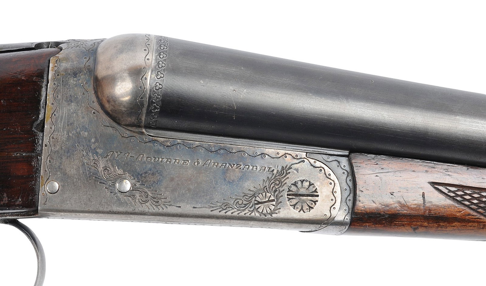 Nice Spanish AYA Boxlock 12 Ga Double-Barrel Shotgun - FFL # 173865 (A1) - 5