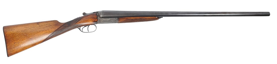 Fine Italian G. Bignotti 12 Ga Double-Barrel Shotgun - FFL # 23865 (A1): A Fine Italian G. Bignotti 12 Ga Double-Barrel high-quality Shotgun with 2 3/4-inch chambers, checkered walnut straight grip stock, LOP 14 inches, double triggers, tang safety, extractor, single bead 