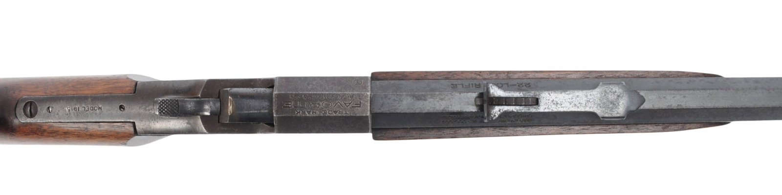 J. Stevens Trademark Favorite Model 1915 22LR Single Shot Falling Block Rifle FFL 755(D3M1) - 4