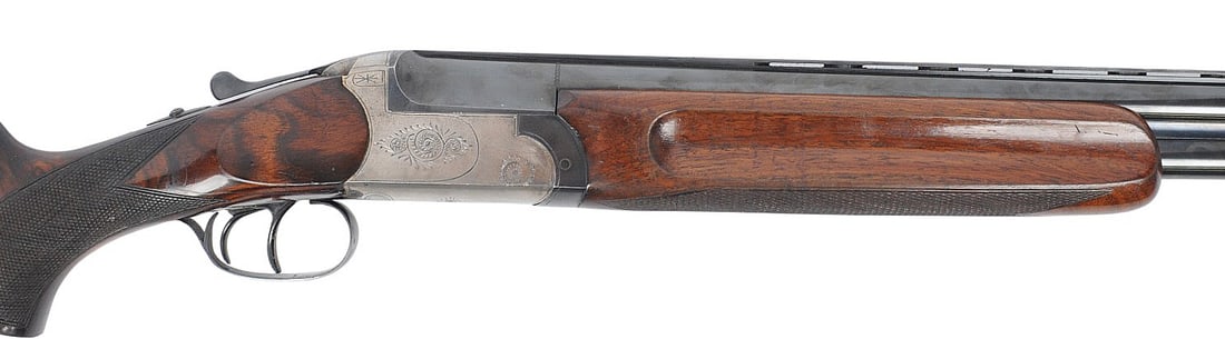 Spanish Sarriugarte 12 Ga. Engraved Over/Under Shotgun - FFL # 80936 (A1) - 2