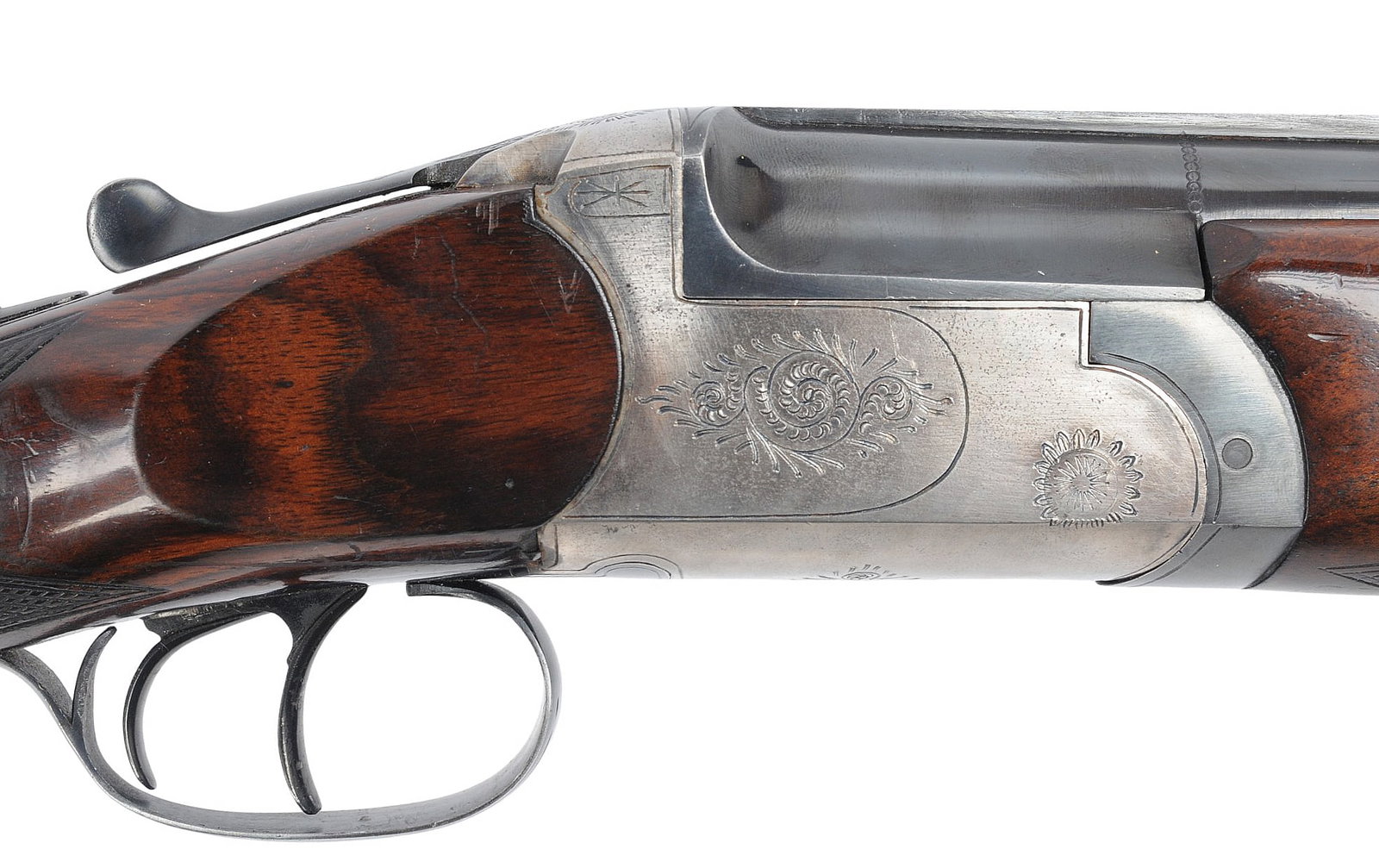 Spanish Sarriugarte 12 Ga. Engraved Over/Under Shotgun - FFL # 80936 (A1) - 3