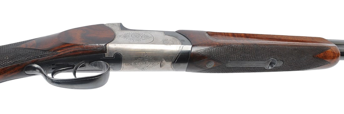 Spanish Sarriugarte 12 Ga. Engraved Over/Under Shotgun - FFL # 80936 (A1) - 4