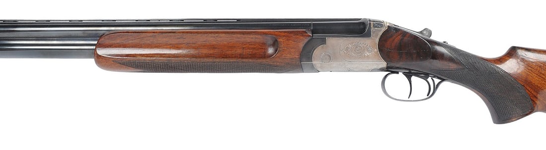 Spanish Sarriugarte 12 Ga. Engraved Over/Under Shotgun - FFL # 80936 (A1) - 7