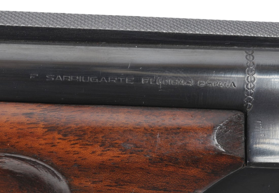 Spanish Sarriugarte 12 Ga. Engraved Over/Under Shotgun - FFL # 80936 (A1) - 9