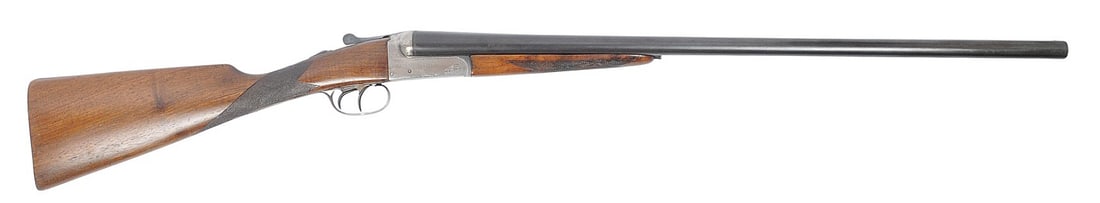 Spanish AYA No.3 12 Ga. Side X Side Shotgun - FFL # 153886 (A1): A Spanish AYA No.3 12 Ga. Side X Side Shotgun in good to very good condition with 2 3/4-inch chambers, checkered walnut straight grip stock, LOP 14 1/2 inches, double triggers, tang safety, extractor,