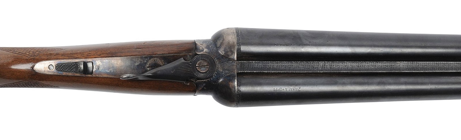 Spanish Zabala 12 Gauge Double-Barrel Shotgun - FFL # 33293 (A1) - 5