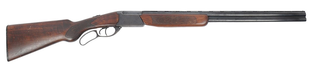 Rare Italian Marocchi Lincoln .28 Gauger Lever-Action Over/Under Shotgun - FFL #104815 (A1) (1 of 12)