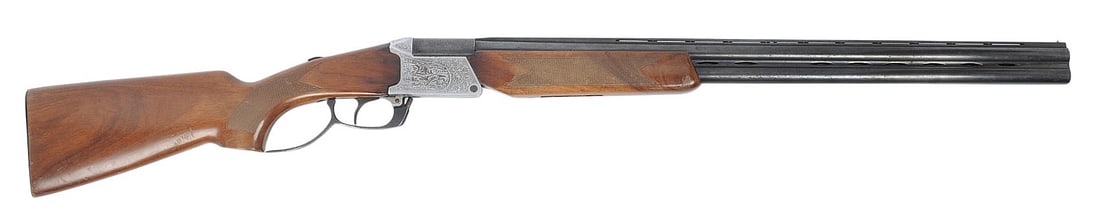 Unusual Italian Nickerson/Investarms 12 Ga. Lever-Action Over/Under Shotgun - FFL # 63799 (A1) (1 of 14)