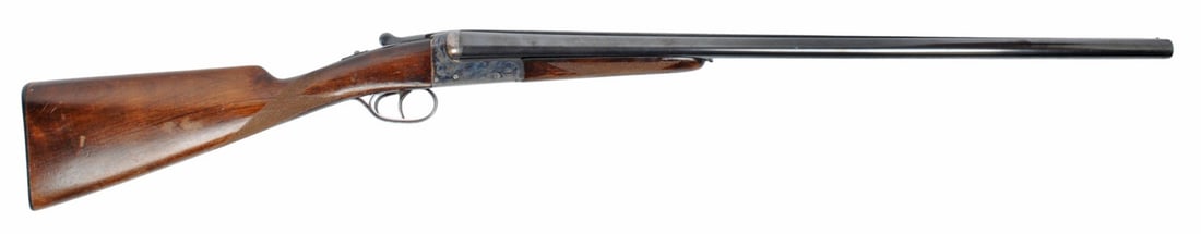 Spanish Aya Yeoman 12 Gauge Double-Barrel Shotgun FFL Required: 347771(A1) (1 of 10)