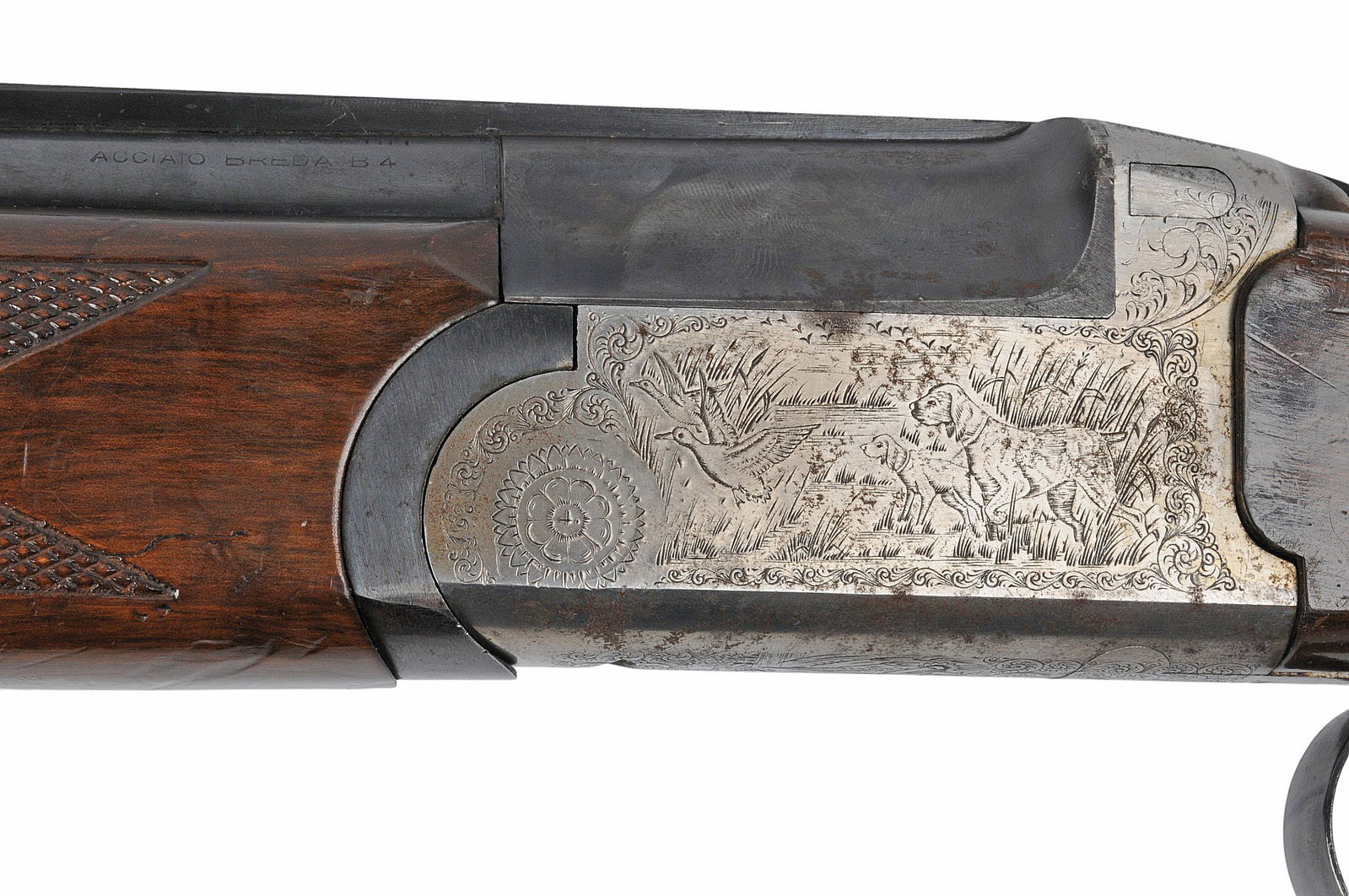 Italian A.V. Maroccini Inc. Model B4 12 Ga. Over Under Break Action Shotgun FFL 45577 (A1) - 9