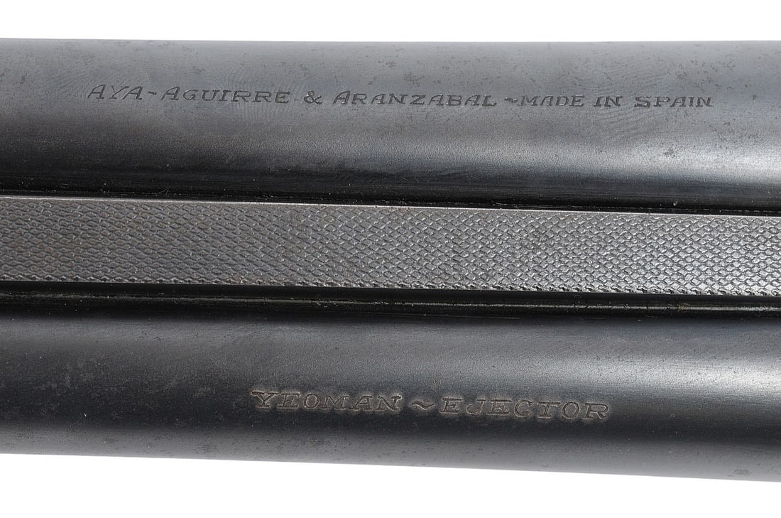 AYA Yeoman 12 Ga. Side by Side Break Action Shotgun FFL 583323 (A1) - 9
