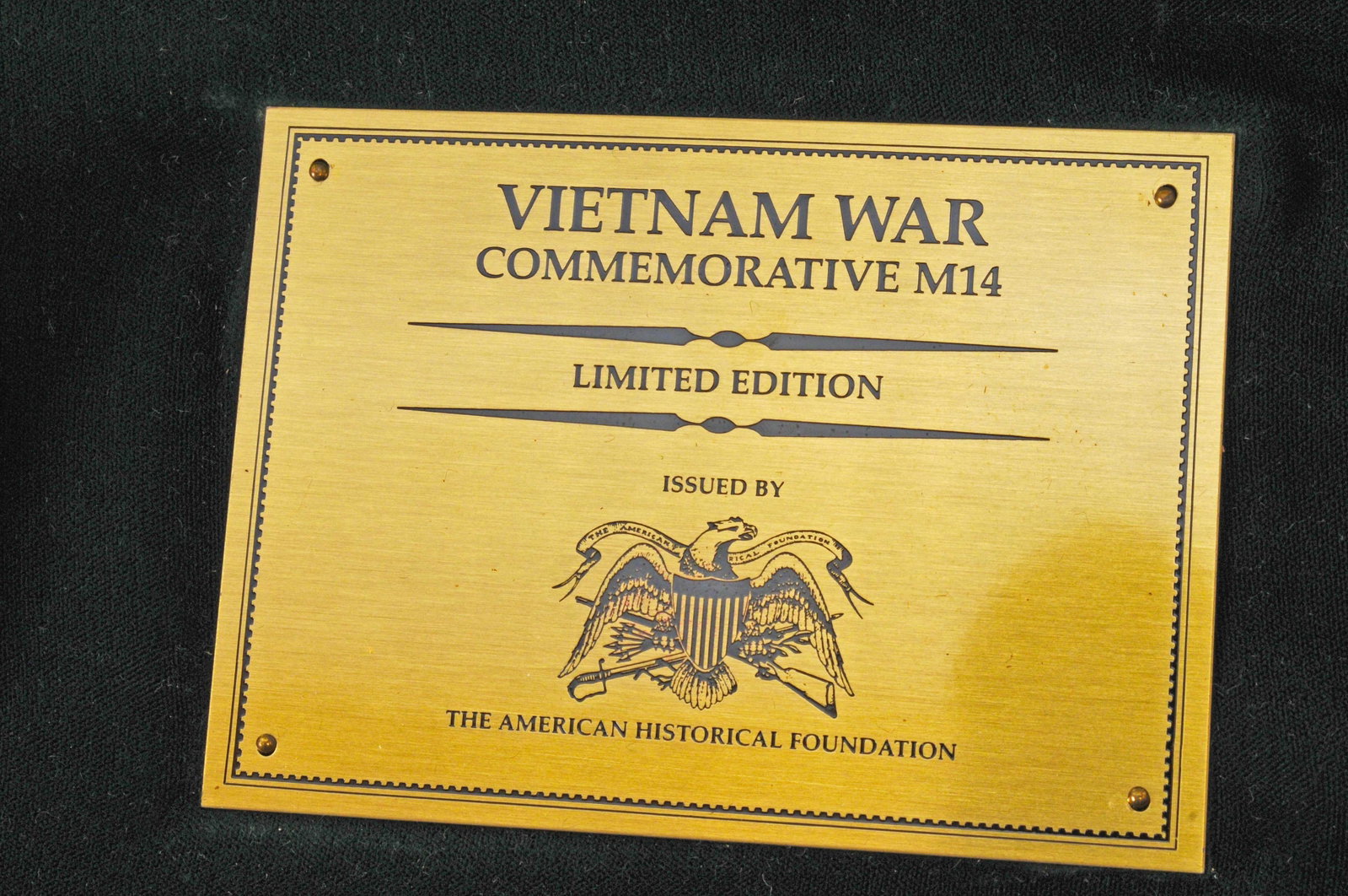 Federal Ordnance Vietnam War Cased Commemorative M1A 7.62x51mm Semi Auto Rifle FFL VCE070 (WHM1) - 15