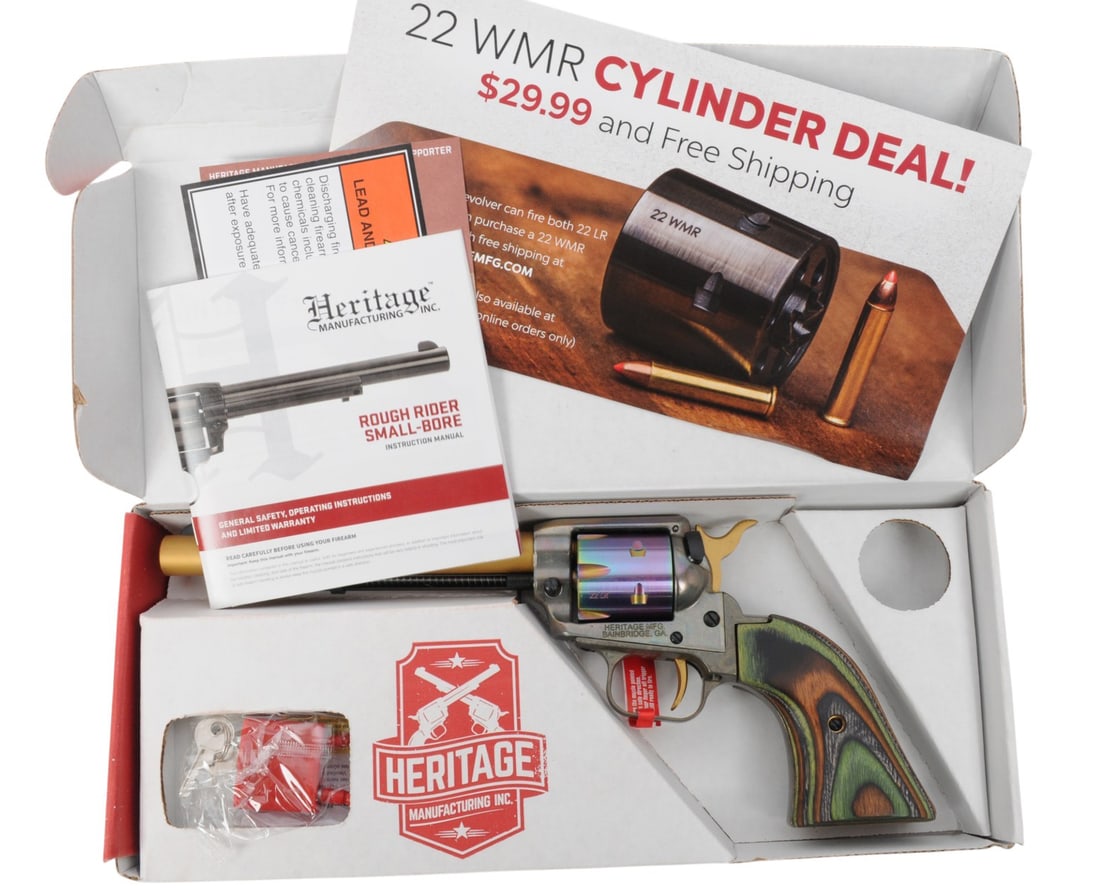 Heritage Rough Rider 22LR Single Action Revolver FFL 3PH203193 (J4H1) - 10