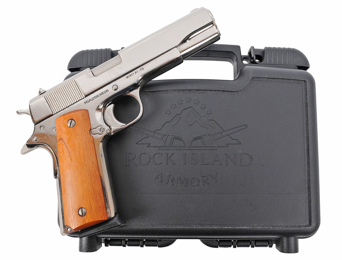 Rock Island Armory M1911 A1-FS .45 ACP Semi-auto Pistol FFL Required: RIA2563826 (J4F1) - 10