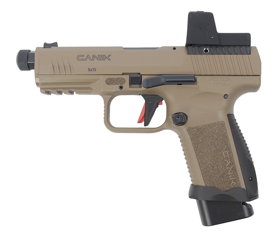 Canik TP9 Elite Combat 9mm Semi-auto Pistol FFL Required: T6472-22 BN 06158 (J4F1) - 5