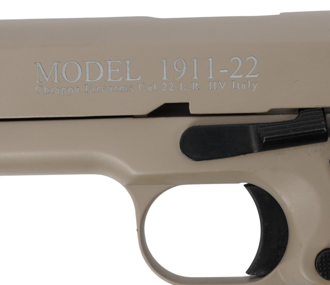 Chiappa Model 1911-22 .22LR Semi-auto Pistol FFL Required: CFIT21D03183 (J4F1) - 3