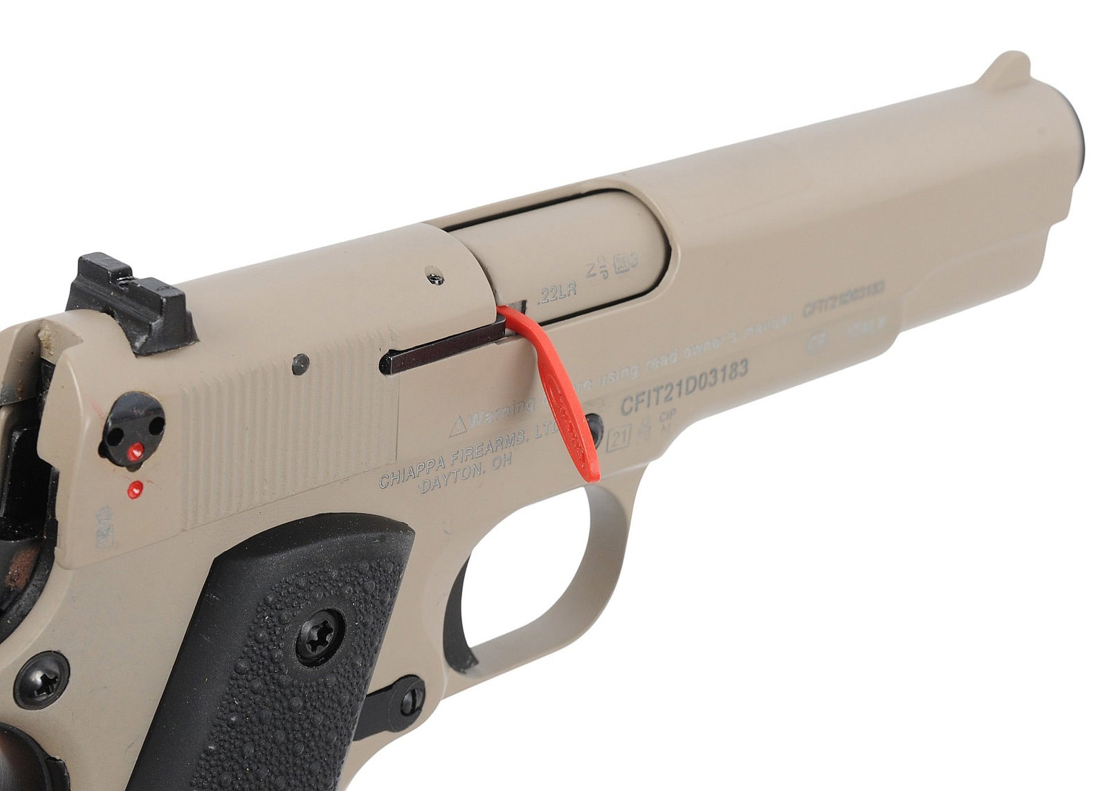 Chiappa Model 1911-22 .22LR Semi-auto Pistol FFL Required: CFIT21D03183 (J4F1) - 6