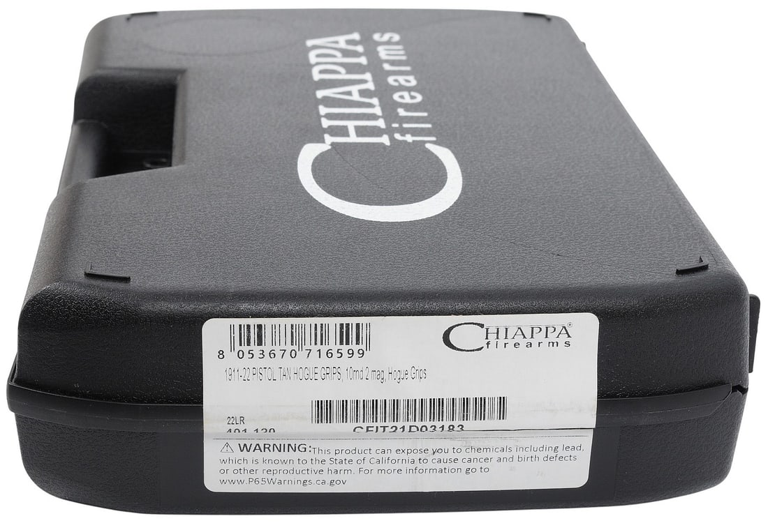 Chiappa Model 1911-22 .22LR Semi-auto Pistol FFL Required: CFIT21D03183 (J4F1) - 9