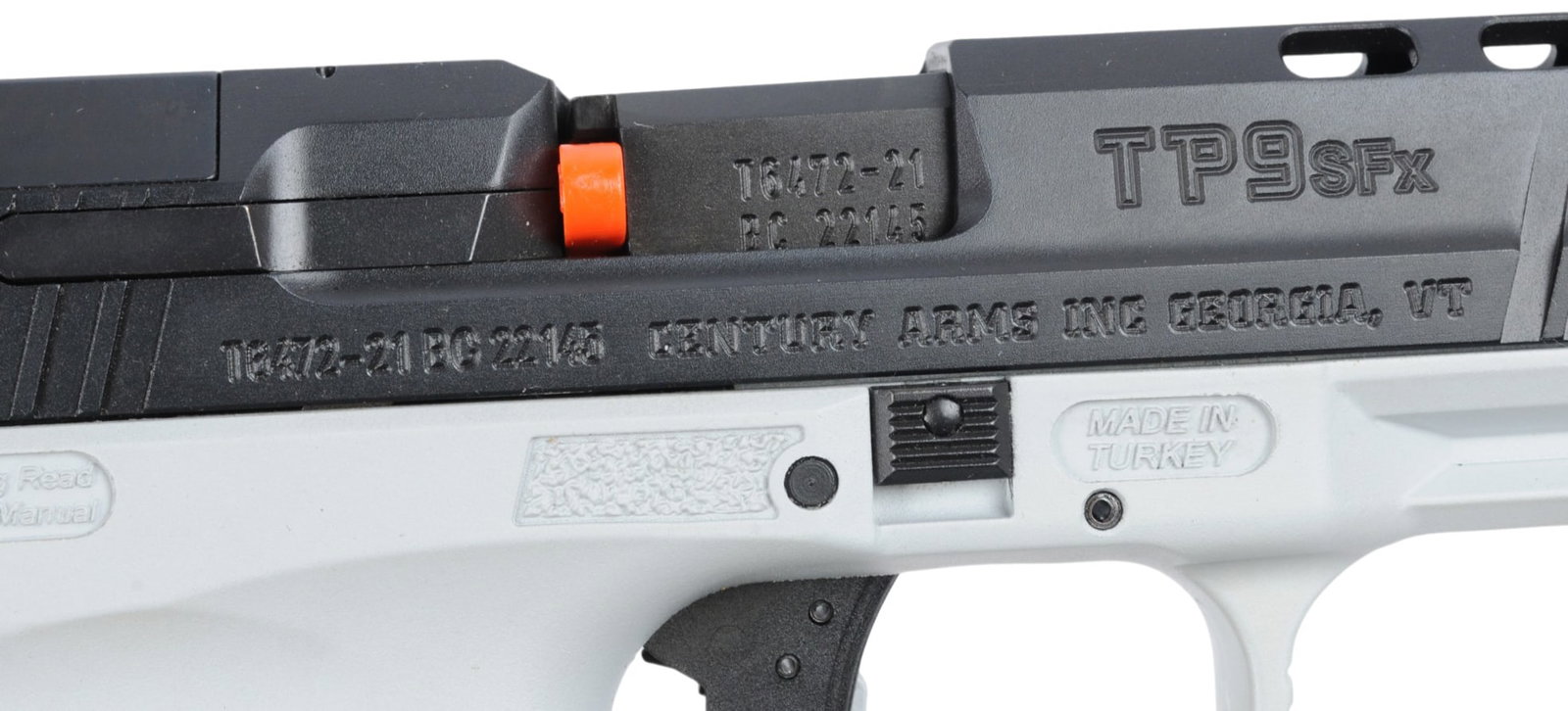 Canik TP9SFx 9mm Semi-auto Pistol FFL Required: T6472-21 22145 (J4F1) - 4