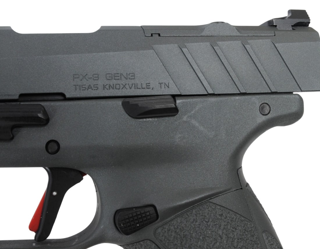 Tisas PX-9 Gen 3 Night Stalker SF 9mm Semi Auto Pistol FFL T062022DC06295 (J4F1) - 3