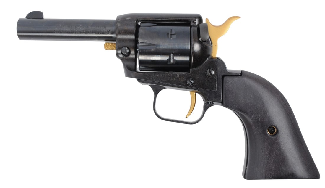 Heritage Bar Keep 22LR Single Action Revolver FFL 1BH681343 (J4F1) - 4
