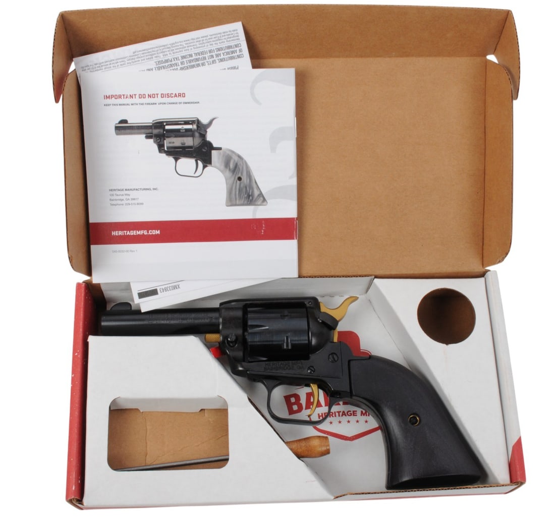 Heritage Bar Keep 22LR Single Action Revolver FFL 1BH681343 (J4F1) - 9