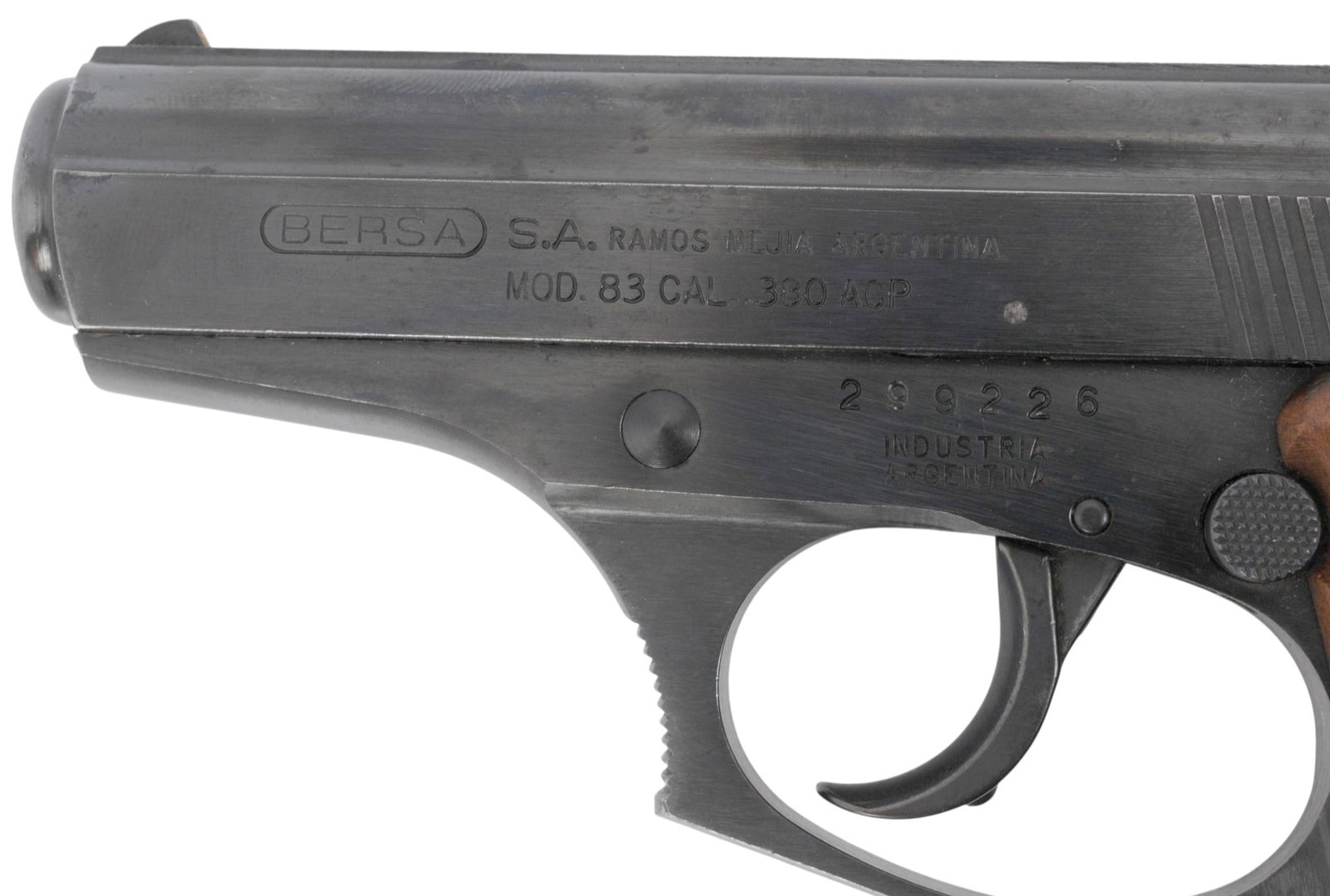 Bersa Model 83 380 ACP Semi Auto Pistol FFL 299226 (A1) - 3