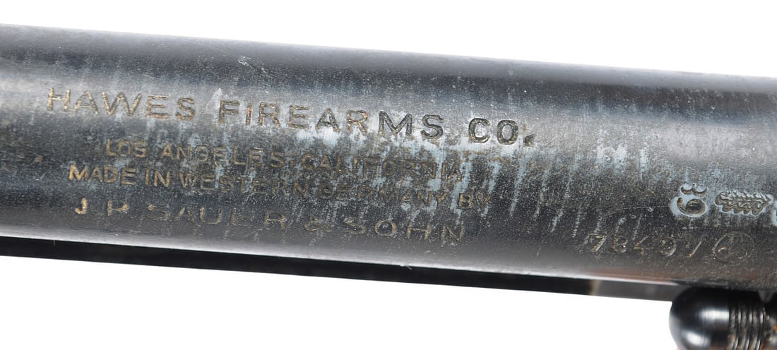 JP Sauer & Son / Hawes Firearms Co. Western Six Shooter 22LR Single Action Revolver FFL 78497 (A1) - 3