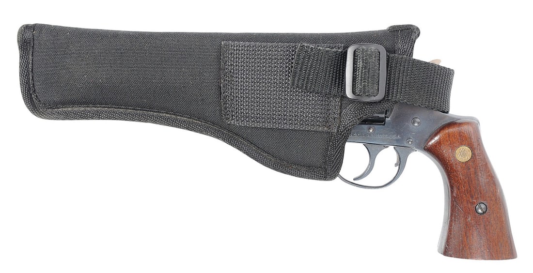 Harrington & Richardson Model 904 22LR Double Action Revolver with Holster FFL AY066712 (F1S1) - 10