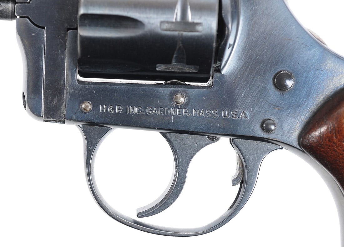 Harrington & Richardson Model 904 22LR Double Action Revolver with Holster FFL AY066712 (F1S1) - 4