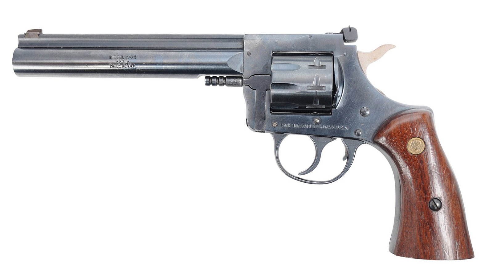 Harrington & Richardson Model 904 22LR Double Action Revolver with Holster FFL AY066712 (F1S1) - 6